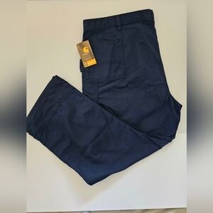 NWT Men's Carhart force broxton Blue Navy Size 50x32